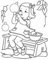 Coloring Book Pages Vintage Library Clipart Retro Kids sketch template