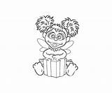Abby Cadabby Coloring4free Sesame Azcoloring Insertion sketch template