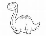 Diplodocus Coloring Dinosaur Coloringcrew Pages sketch template