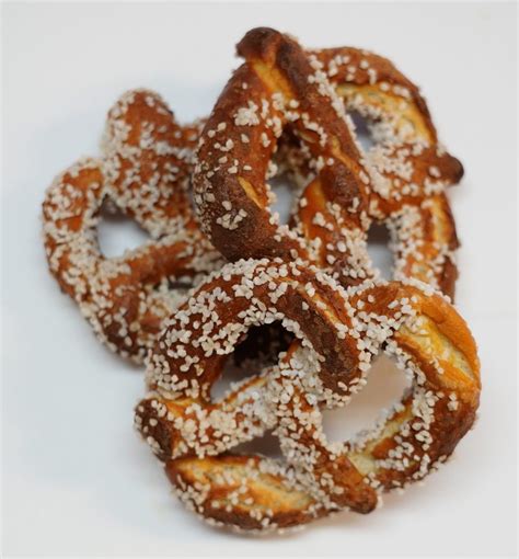 handmade extra dark extra salty pretzels