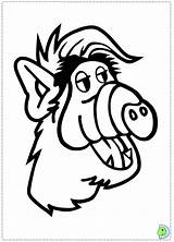 Alf Coloring Pages Clipart Print Dinokids Book Clip Tv Popular Cartoon Library Characters Clipground Close Codes Insertion sketch template