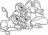 Lions Angel Babylon Colouring Southwestdanceacademy Mandamentos sketch template