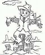 Scarecrow Scarecrows Everfreecoloring Worksheets sketch template