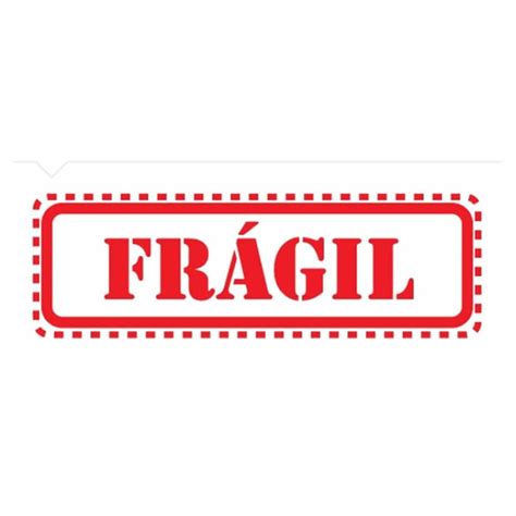 etiqueta de fragil  paqueteria joinet