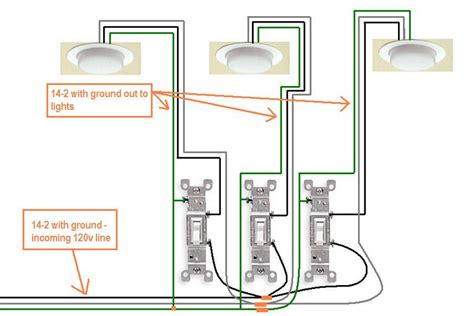 wire   gang switch    bath light switch wiring home electrical wiring