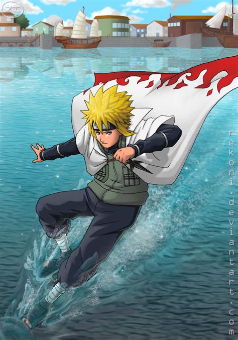 Minato Namikaze 4th Hokage Daily Anime Art