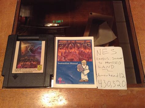 exodus nesfamicom high score  arrowhead