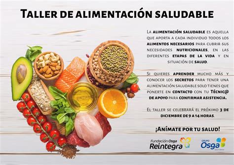 alimentación saludable claves para cuidarse en el día a día ~ grupo osga