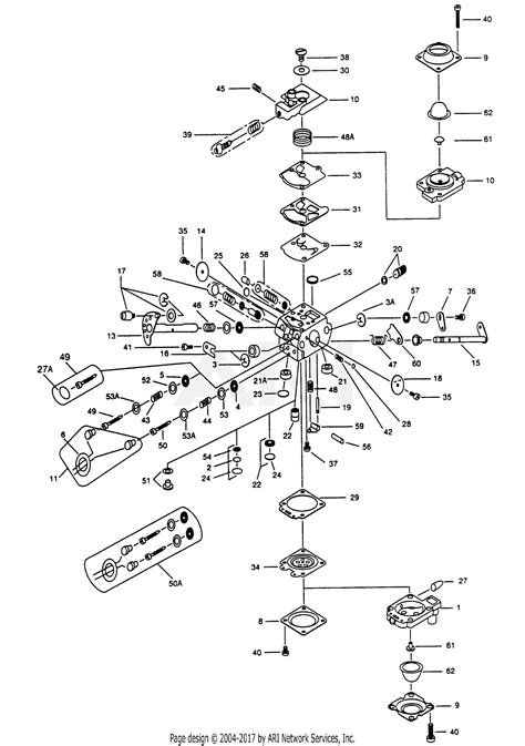 walbro carburetor wt   parts diagram  wt   parts list