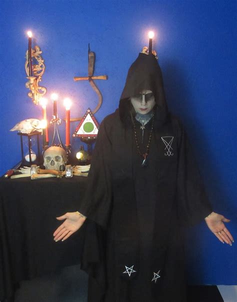 satanic ritual stole occult ceremonial magick lefthand etsy