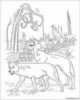 Coloring Pages Coyote Desert Animals Animal Kids Printable Color Habitat Adults Dessert Adult Print Coyotes Nature Sheets Show Bestcoloringpagesforkids Sahara sketch template