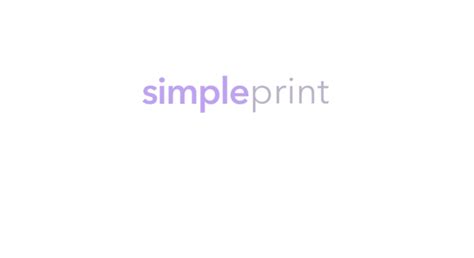 access simpleprintcom simple print