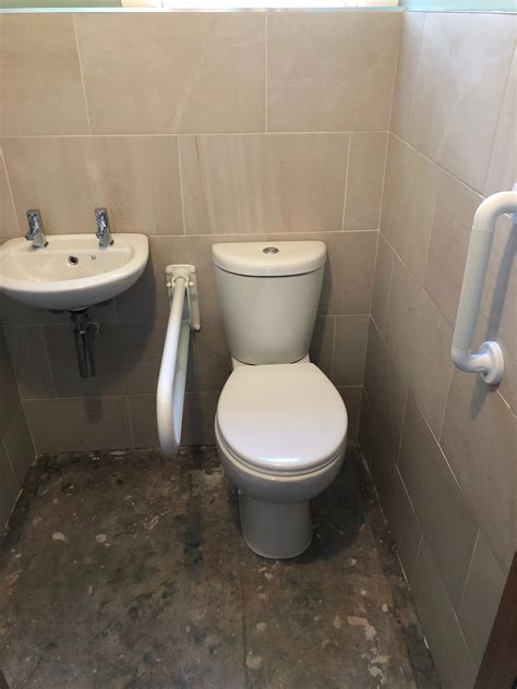 Modern Looking Downstairs Disabled Toilet Affect Ability Swansea