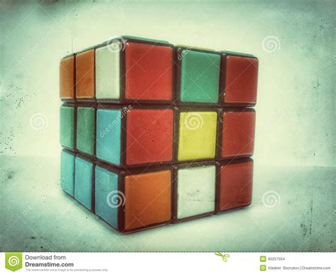 de kubus van rubik redactionele stock afbeelding image  kubus