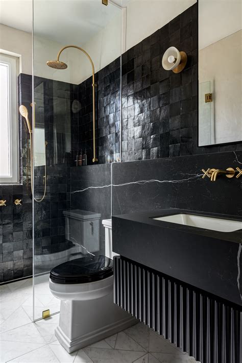 The Moody Black Bathroom Is In—and Were Here For It Architectural Digest