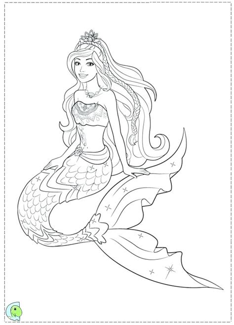 mermaid coloring pages easy  getcoloringscom  printable