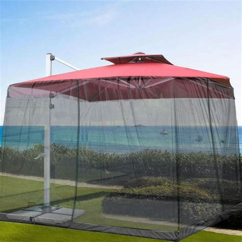 outdoor mosquito net patio umbrella cover mosquito netting screen uv resistant mosquito netting