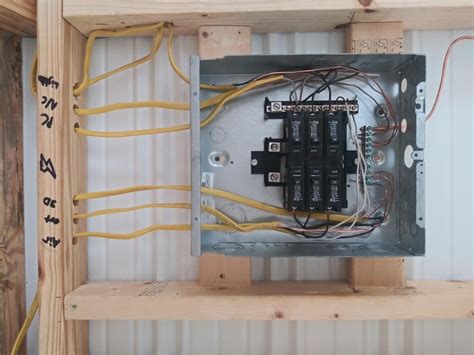 power  shed subpanel electrical diy chatroom home improvement forum