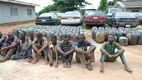 nigerian army arrests pipeline vandals cultists fab magazine