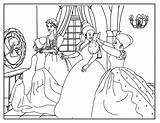Cinderella Coloring Pages Print Color Disney Cut Colouring Printable Kids Sheets Draw Index Paste Princess Popular Inside sketch template
