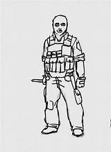 Terrorist sketch template