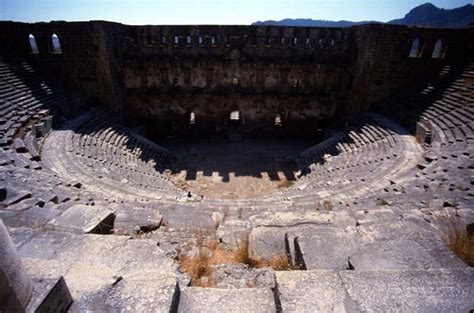 aspendos turkey theatres amphitheatres stadiums odeons
