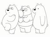 Bears Bare Pages Coloring Template Bear Printable Sheet sketch template