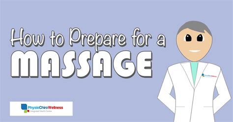 how to prepare for a massage physiochirowellness