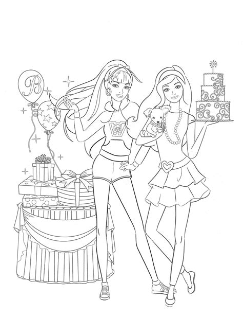 barbie movies images barbie coloring pages hd wallpaper  background