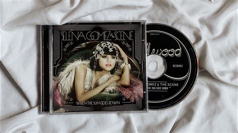 Selena Gomez And The Scene When The Sun Goes Down Cd Unboxing Youtube