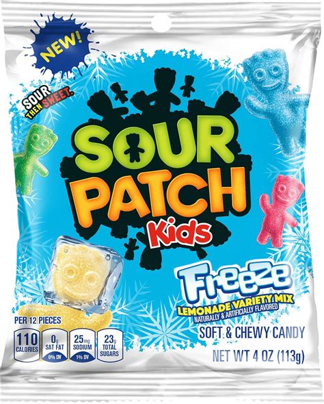 sour patch kids freeze lemonade mix flavour chewy candies   amazon