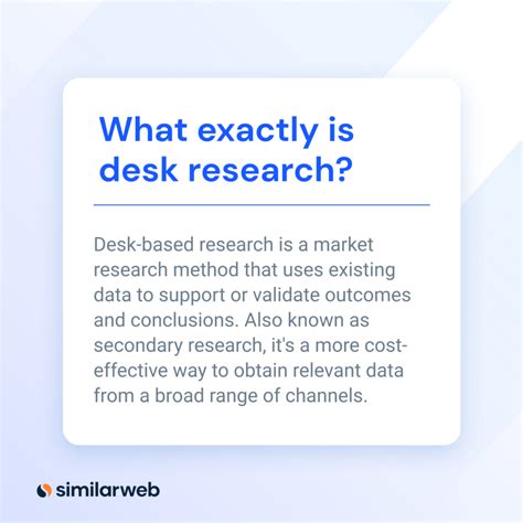 desk research complete guide  practices similarweb