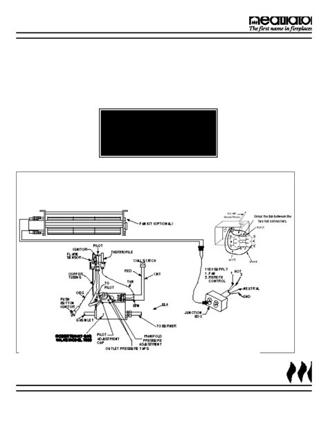 heatilator gas fireplace wiring diagram   gambrco