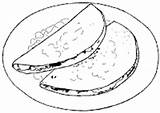 Comida Tipica Tipicas Quesadillas Tacos Tortillas Quesadilla Iluminar Jugar Tipicos Maiz Colorir Platos Taco Buscar Torta México Mexicanas Papel Mexicano sketch template