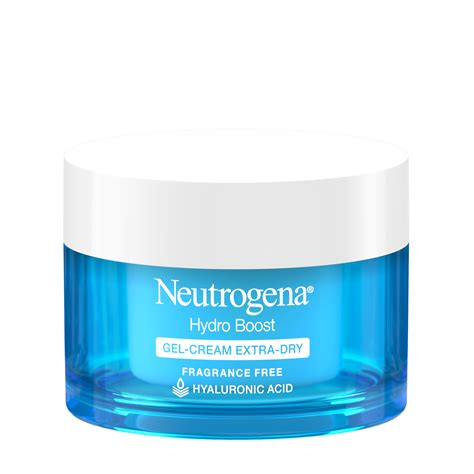 neutrogena hydro boost hyaluronic acid moisturizer dry skin  oz