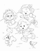 Coloring Pages Little People Getdrawings sketch template