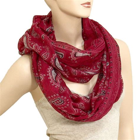 cozy  lulu   bandana infinity scarf scarf infinity scarf fashion