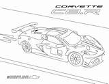 Coloring Pages Chevrolet Corvette Kids Gm C8 Children Occupied Pandemic Offers Keep During Help sketch template