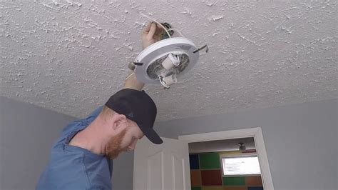 installing   ceiling light youtube