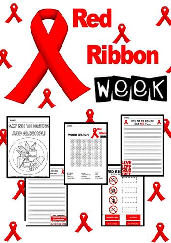 red ribbon week teaching resources