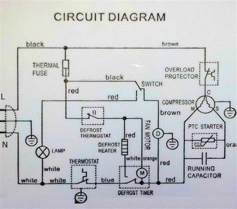 reading wiring diagrams   defrost cycle works   danby refrigerator samurai appliance
