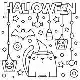 Halloween Coloring Pages Printable Kids Sheets Activities Spooky Print Cute Teens Printables Fall Illustration Vector 30seconds Worksheets Mom Staggering Patrol sketch template