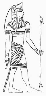 Egyptian Printable Kids Pharaoh Hapy Egypte Egyptien Hieroglyphics Pharaohs égypte Outline Egyptiens Colorare Dieux Egipcio Goddess égyptiens Colouring égyptien Kings sketch template