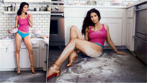 padma lakshmi makes food hotter from nude pics with pizza to sensuous chocolate dip top chef