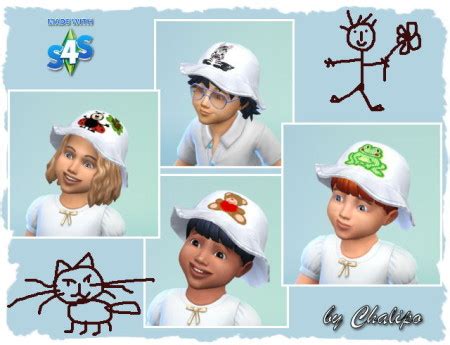 toddler hat  chalipo    sims sims  updates