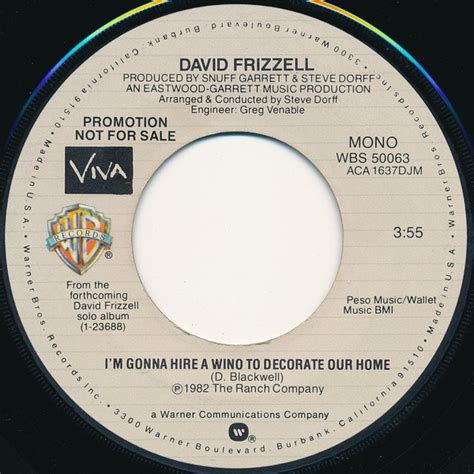 david frizzell im gonna hire  wino  decorate  home  vinyl discogs