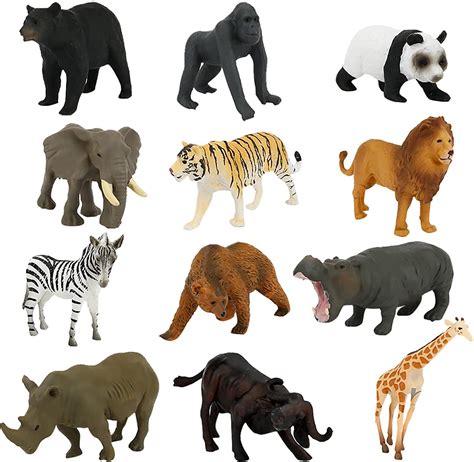 buy  pcs safari animals figures toys set african jungle realistic