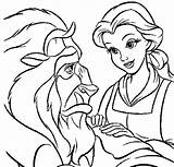 Colorir Disney Imprimir Branca Fera Cinderela Atividades Tickles Coloringcity sketch template