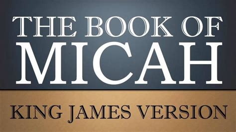 17 Best Images About Book Of Micah On Pinterest The Old The Lord And