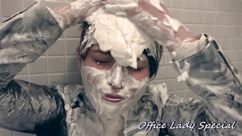 messy covered with cream at a clinic youtube